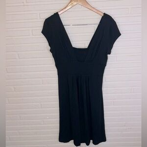 Banana Republic Black Monochrome Flowy Dress, Women’s Size Medium